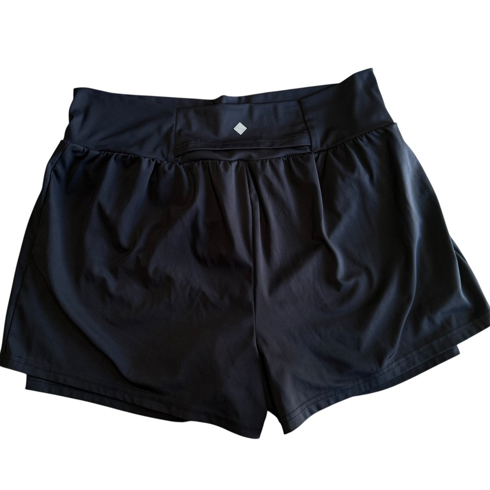 Lularoe Rise Unbeatable Athletic Skort Running Workout Shorts back Pocket 2X - Picture 2 of 7